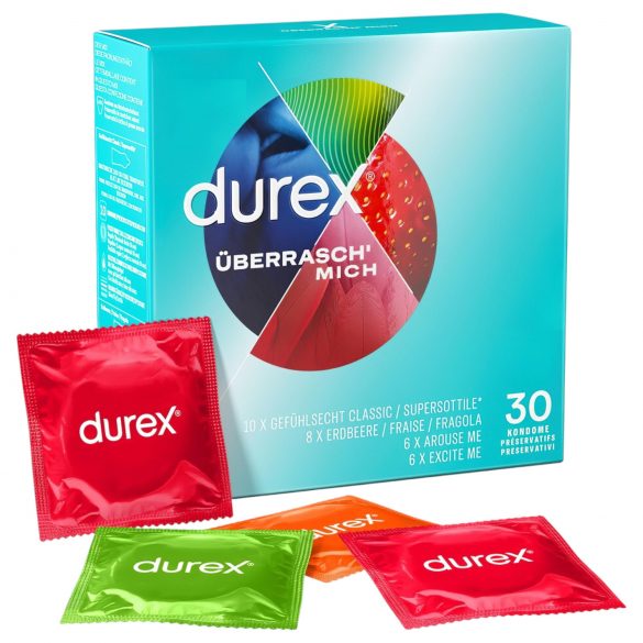 Durex - Gevarieerde smaken condoomset (30 stuks)