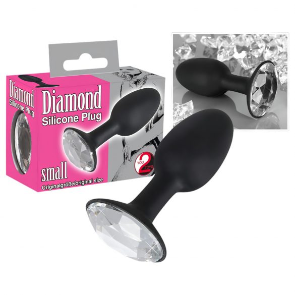 You2Toys - Diamond siliconen buttplug (klein)