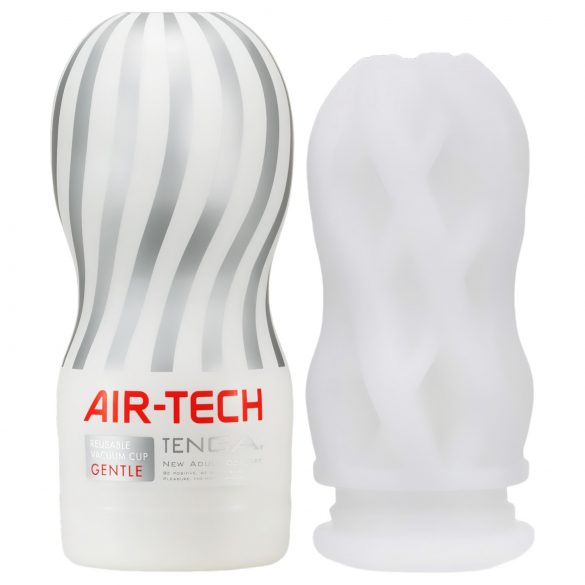 TENGA Air Tech Gentle - Herbruikbare Masturbator (Wit)