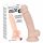 You2Toys - Medium siliconen dildo met zuignap (naturel)