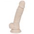 You2Toys - Medium siliconen dildo met zuignap (naturel)