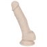 You2Toys - Medium siliconen dildo met zuignap (naturel)