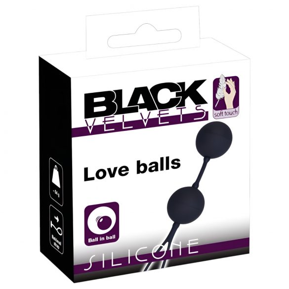 Black Velvet - duo van genotballen