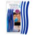 You2Toys - Dilator set van 3 blauwe siliconen urethra dilators