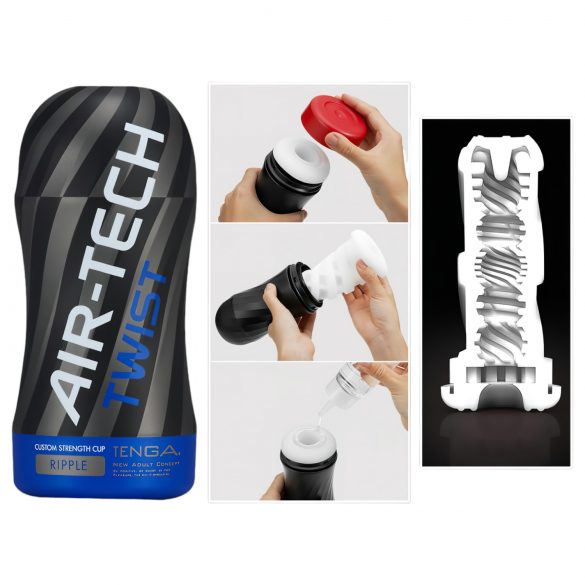 TENGA Air Tech Twist Ripple - mastubeleving