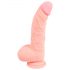 Medische siliconen dildo (20cm) - natuurgetrouw