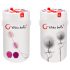 Geisha Balls 2 - variabele kegelbalset (roze-wit)