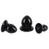 You2Toys - Stretching Plug Set - Anale plug set - 3 stuks (zwart)