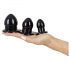 You2Toys - Stretching Plug Set - Anale plug set - 3 stuks (zwart)