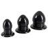 You2Toys - Stretching Plug Set - Anale plug set - 3 stuks (zwart)