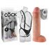 King Cock Strap-on 11 - holle dildo met harnas (28 cm)