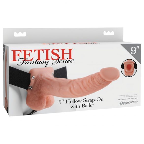 Fetish Strap-on 9 - bevestigbare dildo (natuurlijk)