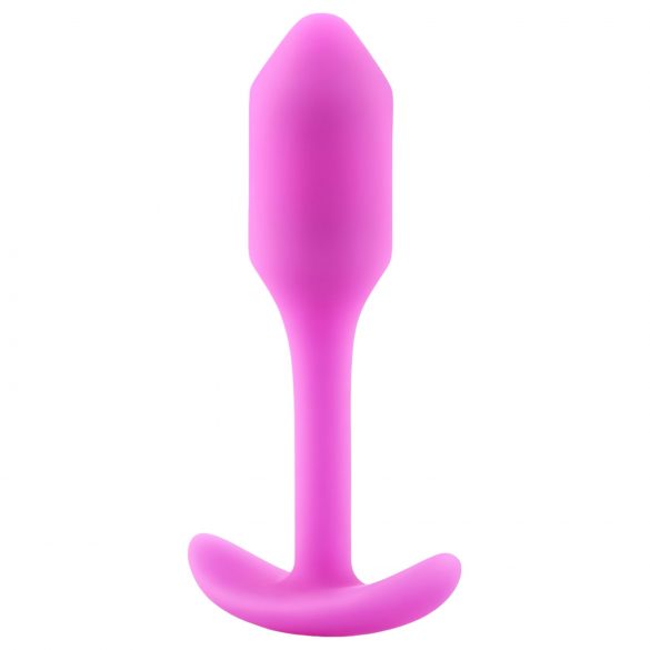 b-Vibe Snug Plug 1 - Anale plug met gewicht (55g) - roze