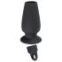 You2Toys - Lust Tunnel - holle anale plug met afsluiting (zwart)