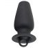 You2Toys - Lust Tunnel - holle anale plug met afsluiting (zwart)