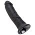 King Cock 8" dildo (20 cm) - zwart