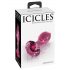 Icicles Nr. 79 - Roze glazen anaalplugje