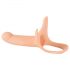 You2Toys - Strap-on holle dildo groot, naturel