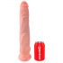 King Cock 14 ballen dildo (35cm) - natuur