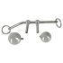 You2Toys Bondage Plug - metalen expander ballen (149g) - zilver