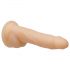 Naked Addiction 8 - zuignap, levensechte dildo (20 cm)