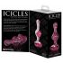 Icicles No. 75 - roze glasharten anaalplug