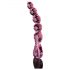 Icicles No. 43 - roze hartjes glazen dildo met parels