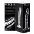 Icicles Nr. 62 - glazen dildo met penisvorm (doorzichtig)