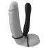 Fetish Double Trouble - Heup- en penisring met anaal dildo (zwart)