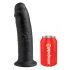 King Cock 10 - grote zuignap dildo (25cm) - zwart