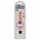 King Cock 7" Stiffy - Waterdichte Realistische Vibrator (18cm) - Naturaal