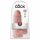 King Cock 9 Chubby - Zuignap dildo - natuur (23cm)