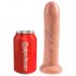 King Cock 7 - levensechte dildo (18 cm) - natuurlijk