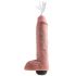 King Cock 11 - Natuurlijke spuitende dildo (28cm)