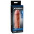 X-TENSION Perfect 1 - levensechte penismantel (17,7cm) - naturel