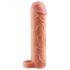 X-TENSION Perfect 1 - penis huls met ring (17,7cm) - naturel