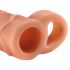 X-TENSION Perfect 2 - natuurlijke penis sleeve met ring (19cm)