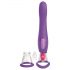 Fantasy - oplaadbare 3in1 vibrator (paars)