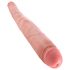 King Cock 16 Tapered - levensechte dubbele dildo (41cm) - naturel