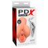 PDX Kies Je Genot Stroker - 2in1 levensechte masturbator (naturel)