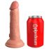 King Cock Elite 6 - Realistische dildo met zuignap (15cm) - Natuurlijk