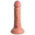 King Cock Elite 6 - Realistische dildo met zuignap (15cm) - Natuurlijk