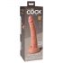 King Cock Elite 7 - levensechte dildo met zuignap (18cm) - naturel