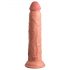 King Cock Elite 9 - Échte dildo (23cm) met zuignap - Naturel