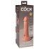 King Cock Elite 6 - levensechte vibrator 15cm (donkere tint)