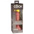 King Cock Elite 6 - levensechte vibrator 15cm (donkere tint)