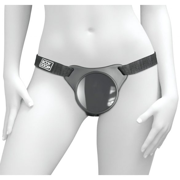 Body Dock OG - Strap-on met zuignap (zwart)