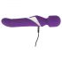 Javida Wand & Pearl - 2in1 massager vibrator (paars)