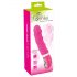 SMILE Soft - oplaadbare, verwarmde vibrator (roze)