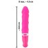 SMILE Soft - oplaadbare, verwarmde vibrator (roze)